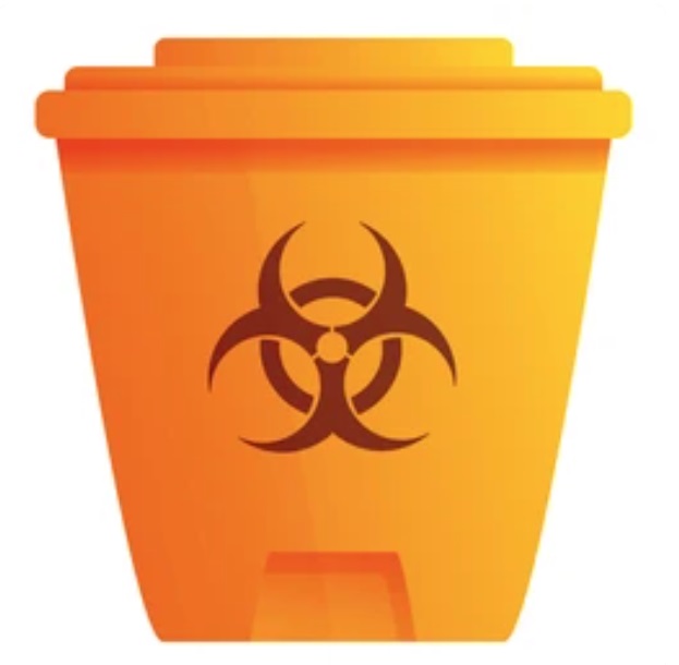 Dental Practice/INFECTIOUS DENTAL WASTE/Dental Waste Plastic Containers