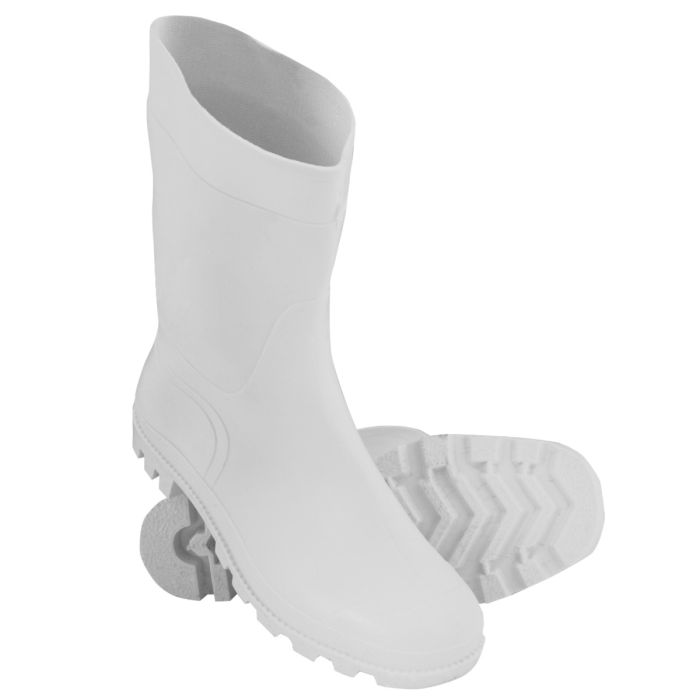 Waterproof work boots, for rain, unisex, white, sizes 36-47