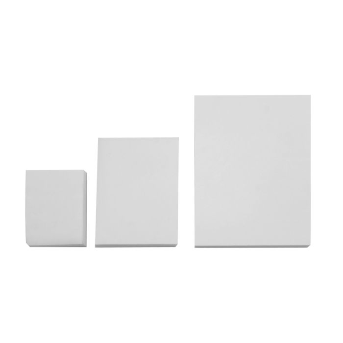 Composite mixing pads, made of plastic-coated paper, various sizes, 100 pieces