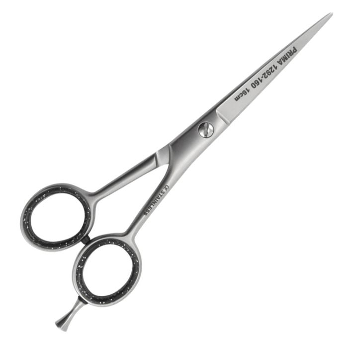 PRIMA Haircut scissor, made of stainless steel, with screw