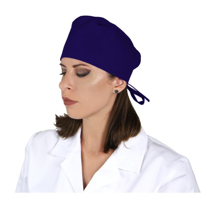Working Caps & Headbands/HORECA Accessories - PRIMA Classic medical scrub cap, unisex, with ties, polycotton, various colors