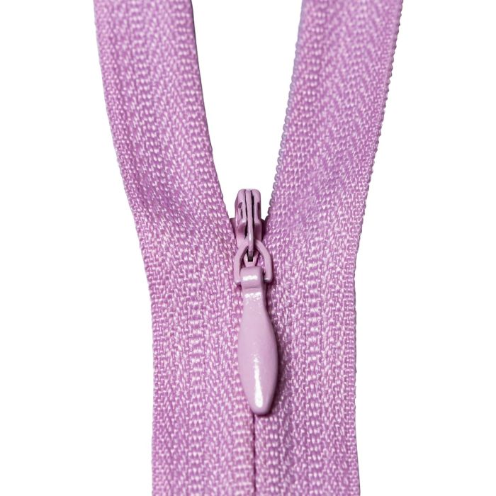 Spiral polyester zipper, 20/60/70 cm, dark pink