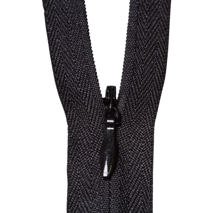 Fabrics & Tailoring Accessories/Tailoring accesories/Zippers, Buttons and Staples - Spiral polyester zipper, 40/50/75 cm, black