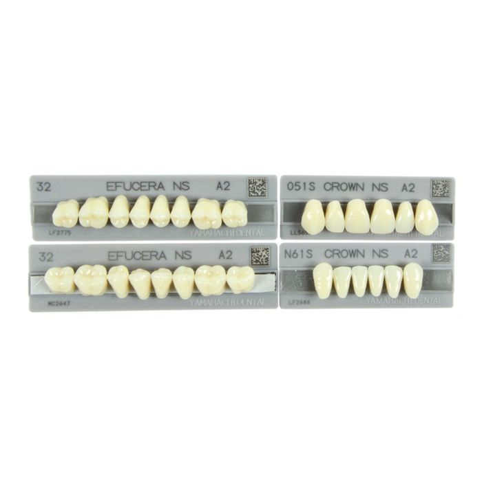 Acrylic Teeth 28pcs, 3 layers, color A2/A3, size M32