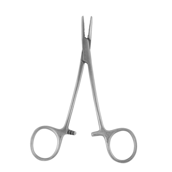 Medical practice/MEDICAL SURGICAL SUTURES/Medical & Surgical Instruments - Needle holder Olsen-Hegar for sutures, stainless steel