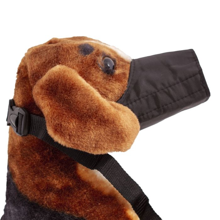 Nylon dog muzzle, PRIMA, adjustable strap, various sizes