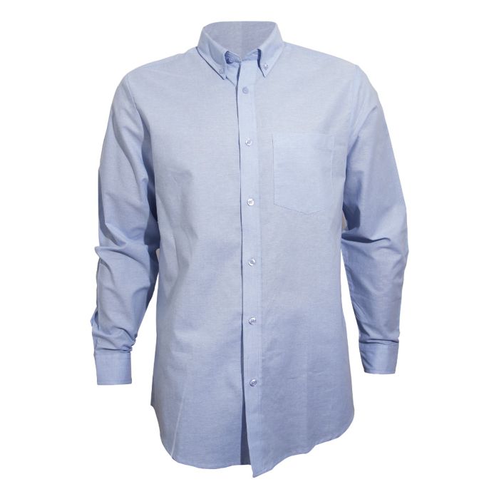 Work Uniforms/PROFESSIONAL UNIFORMS/Shirts - Oxford man shirt, light blue, various sizes