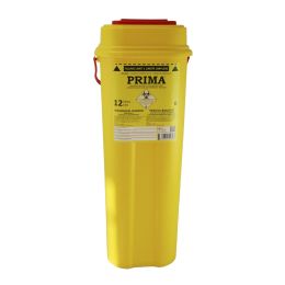 PRIMA Container for sharp cutting medical waste, 12 liters