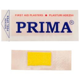 Medical practice/MEDICAL TAPES, PLASTERS/First Aid Plasters - Elastic fabric adhesive plasters, PRIMA, 20x60mm, 100 pieces
