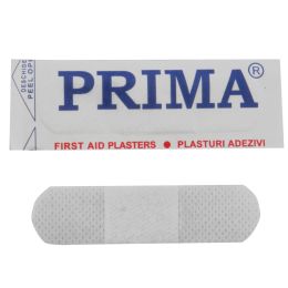 Medical practice/MEDICAL TAPES, PLASTERS/First Aid Plasters - Medical paper adhesive plasters, PRIMA, 19x72mm, 100 pieces