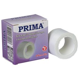 Silk fabric adhesive tape, PRIMA, 2.5cmx5m