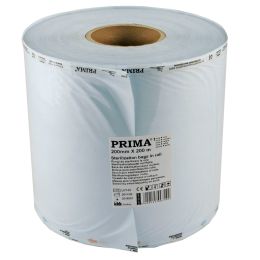 PRIMA Flat sterilization reels, 200mmx200m, steam/EO sterilization indicator