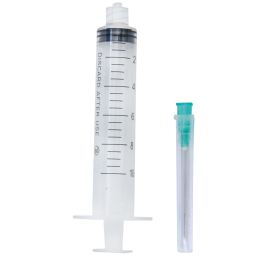 Luer Lock syringes 10ml, PRIMA, with needle 21G, 100 pieces