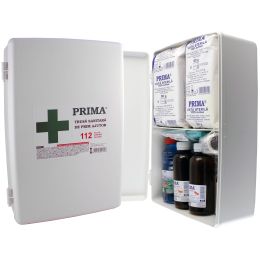 First Aid/FIRST AID KITS/Workplace First Aid Kits - PRIMA Stationary First aid kit with wall fixed case