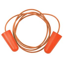 Corded PU earplugs, 200 pairs