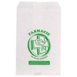 Pharmacy paper bags, M (12 x 18 cm), 2000 pieces/set