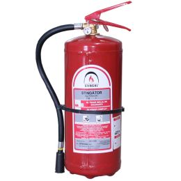 Pressur fire extinguisher with powder P6 6 kg