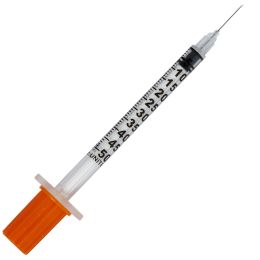 PRIMA Syringes for insulin, needle 30G, 100 pieces