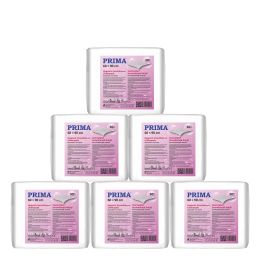 PRIMA Pack of incontinence fluff under pads, for adults, 60x90cm, 30 pieces/set, 6 sets