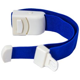 Tourniquet with textile elastic band and click buckle, 40x2.5cm