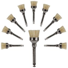 PRIMA Prophy polishing brushes with natural bristles, cup shape, 100 pieces