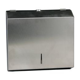PRIMA C & M fold hand paper towel dispenser, stainless steel