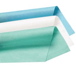 Crepe paper for steam/EO sterilization, PRIMA, 100x100cm, green, 250 pieces