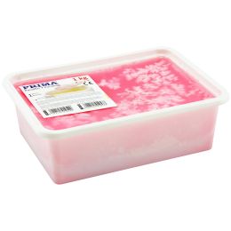 Pink paraffine wax with peach flavor, 1Kg 