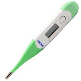 Digital thermometer with flexible tip, DEEE 
