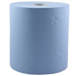 Towel tissue paper roll, blue, 20cmx160m