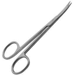 PRIMA Iris scissors, curved, 12cm