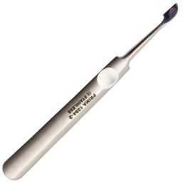 Stainless steel professional curette, cleaner type, for manicure, 12 cm