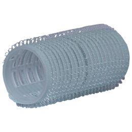 Plastic hair rollers, 28mm, velcro, 12 pieces