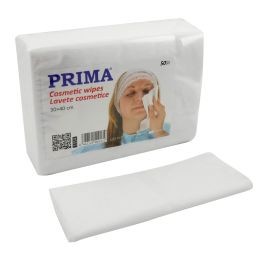 PRIMA Cosmetic wipes, 30x40cm, 50 pieces