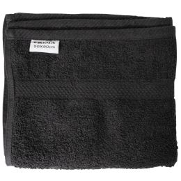 PRIMA Bath towel, 100% cotton, black, 50x90cm, 600g/m2 