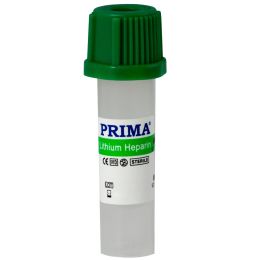 PRIMA Micro test tube with Lithium Heparin, 0.5ml, 50 pieces/set