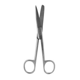 PRIMA Surgical scissors with blunt end, 14cm
