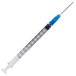 PRIMA Insulin syringes, needle 23G, 1 ml, 100 pieces