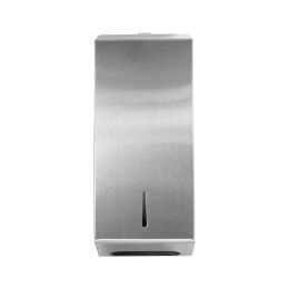 PRIMA Stainless steel Z folded hand towels dispenser, 125x120x295mm 