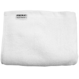 PRIMA Towel, 100% cotton, double twisted thread, white, 50 x 70 cm, 700 gr/m2