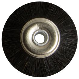 PRIMA Black brush for polishing denture acrylics, 49 mm diameter 
