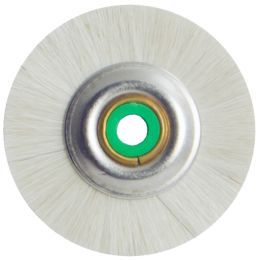 Dental Practice/POLISHING SYSTEMS/Finishing and Polishing - PRIMA White brush for polishing denture acrylics, 49 mm diameter 