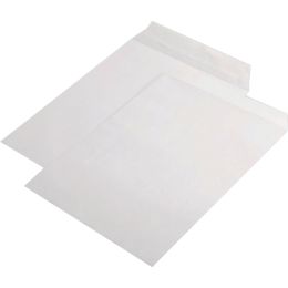 White envelope A4, black writing, siliconic adhesive, 250 pieces