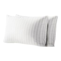 PRIMA Damask pillowcase, cotton, 145gr/m2, white, 50x70cm, 1 piece