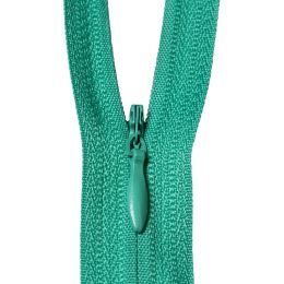Hidden zipper, 60 cm, green