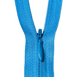 Hidden zipper 60cm, blue