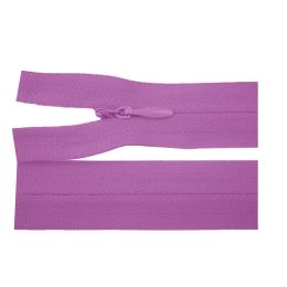 Hidden zipper, 50 cm, light purple