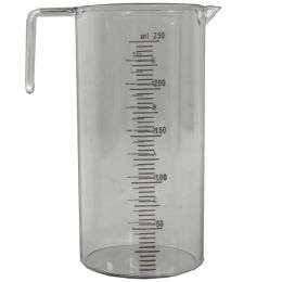 Transparent measuring cup, 250ml