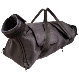 Animal examination bag, PRIMA, black, 4-6kg