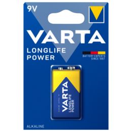 VARTA battery 6LR61, 1 piece